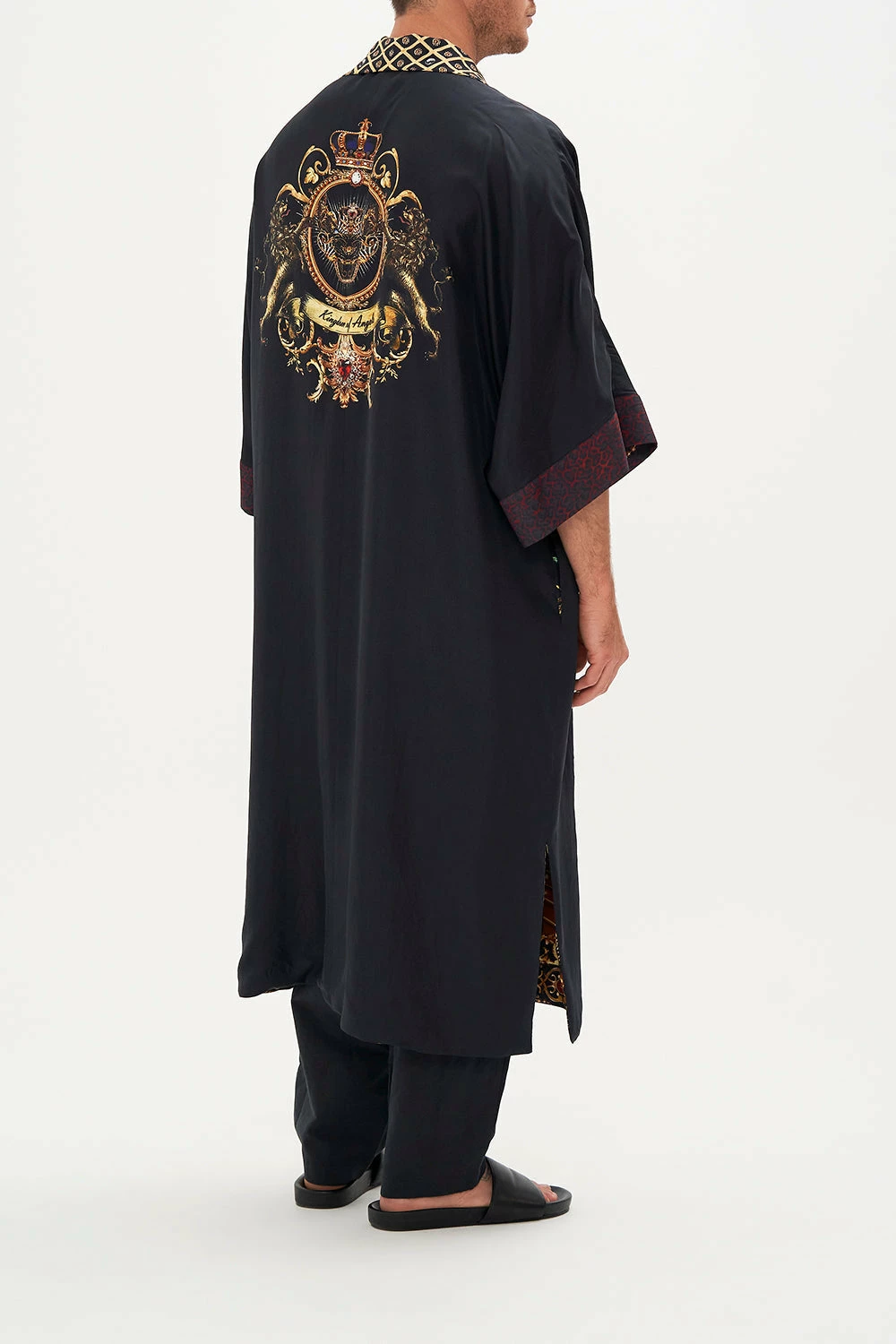LONG LINE REVERSIBLE ROBE KINGDOM OF ANGELS 7 LONG LINE REVERSIBLE ROBE KINGDOM OF ANGELS - Image 7