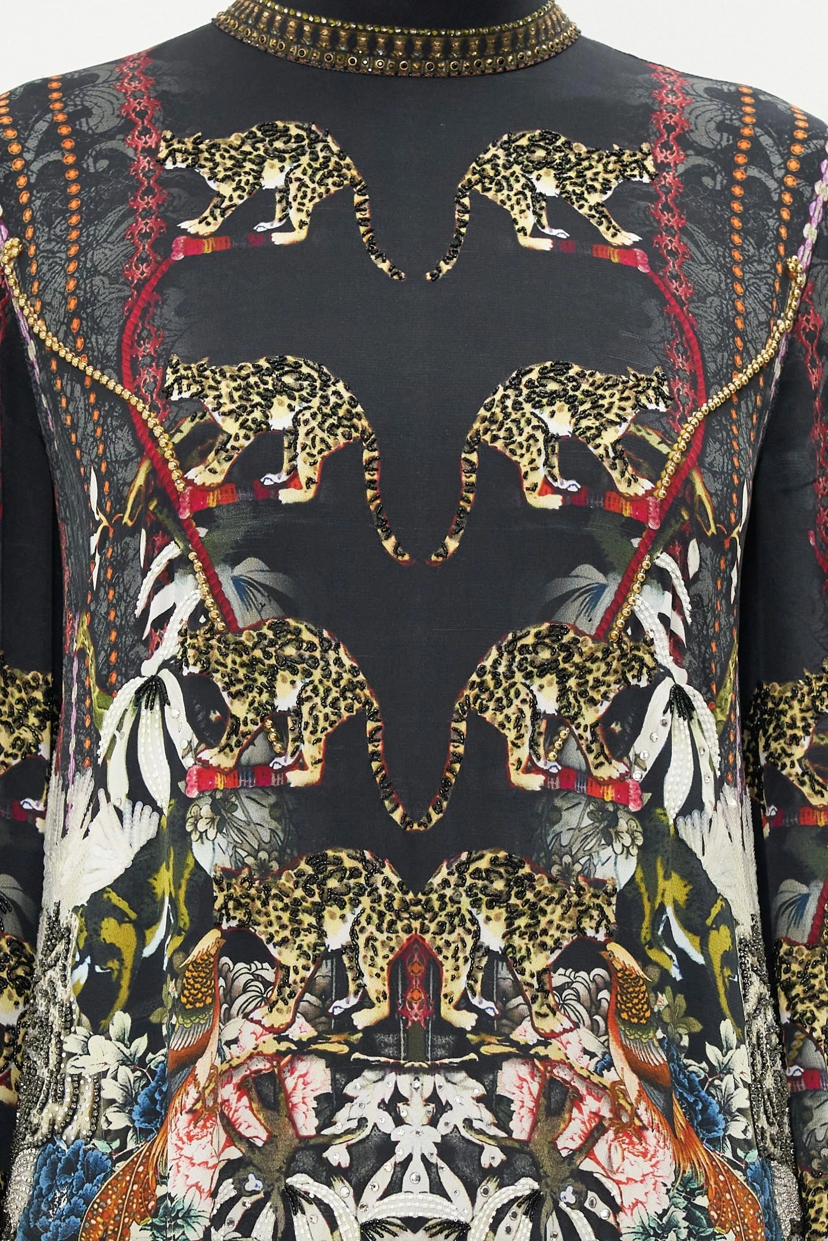 HIGH NECK LONG SLEEVE DRESS HOLLYWOOD HEIST 6 HIGH NECK LONG SLEEVE DRESS HOLLYWOOD HEIST - Image 6