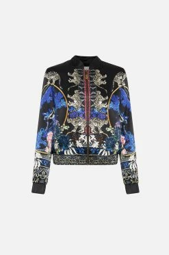 BOMBER JACKET HOLLYWOOD HEIST -clothing shop CAMILLA 00015732 BOMBER JACKET HOLLYWOOD HEIST GHOST 1