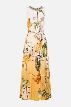 FLARED JUMPSUIT ORIGINAL SIN 10 FLARED JUMPSUIT ORIGINAL SIN -clothing shop CAMILLA 00015805 FLARED JUMPSUIT ORIGINAL SIN GHOST 1