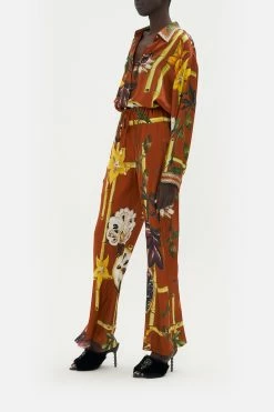 BIAS CUT DRAWSTRING PANT GARDEN OF EVE -clothing shop CAMILLA 00015808 BIAS CUT DRAWSTRING PANT GARDEN OF EVE 2