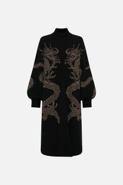 A-LINE COAT HOLLYWOOD HEIST -clothing shop CAMILLA 00015811 A LINE COAT HOLLYWOODHEIST GHOST