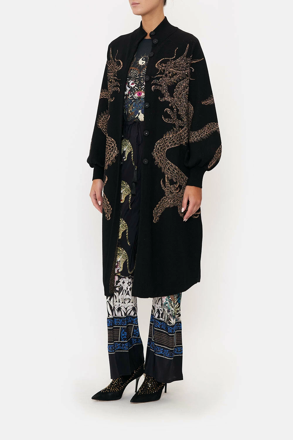 A-LINE COAT HOLLYWOOD HEIST - Image 4