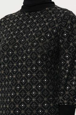 GATHERED CUFF FITTED KNIT DANCE WITH DUENDE -clothing shop CAMILLA 00015841 GATHERED CUFF FITTED KNIT DANCE WITH DUENDE 5