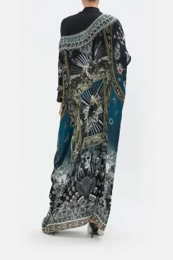 ROUND NECK KAFTAN ANIMAL ANARCHY -clothing shop CAMILLA 00016080 ROUND NECK KAFTAN ANIMAL ANARCHY MODEST 2