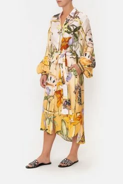 HIGH LOW MIDI SHIRT DRESS ORIGINAL SIN 13 HIGH LOW MIDI SHIRT DRESS ORIGINAL SIN -clothing shop CAMILLA 00016105 HIGH LOW MIDI SHIRT DRESS ORIGINAL SIN 2