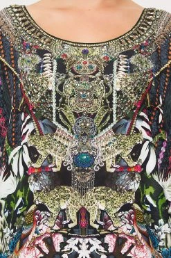 SCOOP BACK HEM DRESS HOLLYWOOD HEIST -clothing shop CAMILLA 00016114 SCOOP BACK HEM DRESS HOLLYWOOD HEIST 5