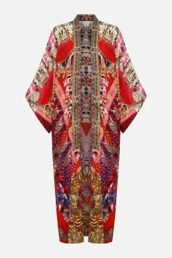 KIMONO COAT ARTESANIA MANIA 10 KIMONO COAT ARTESANIA MANIA -clothing shop CAMILLA 00016152 KIMONO COAT ARTESANIA MANIA GHOST