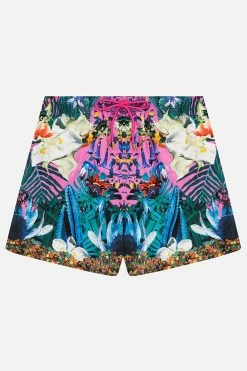 ELASTIC WAIST BOARDSHORT EXOTICA EROTICA -clothing shop CAMILLA 00016273 ELASTIC WASIT BOARDSHORT EXOTICA EROTICA GHOST 1
