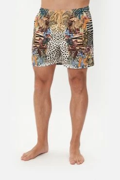 ELASTIC WAIST BOARDSHORT NATURAL INSTINCT 10 ELASTIC WAIST BOARDSHORT NATURAL INSTINCT -clothing shop CAMILLA 00016274 ELASTIC WAIST BOARDSHORT NATURAL INSTINCT 4