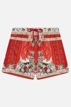 ELASTIC WAIST BOARDSHORT HANGZHOU HOLLYWOOD -clothing shop CAMILLA 00016276 ELASTIC WAIST BOARDSHORT HANGZHOU HOLLYWOOD GHOST 1