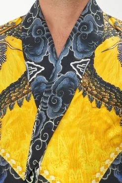 LONG LINE ROBE DANCE OF THE DRAGON -clothing shop CAMILLA 00016357 LONG LINE ROBE DANCE OF THE DRAGON 5