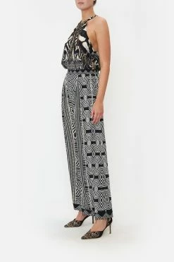 TUCK FRONT PANT KNIGHT OF THE WILD -clothing shop CAMILLA 00016756 TUCK FRONT PANT KNIGHT OF THE WILD 4