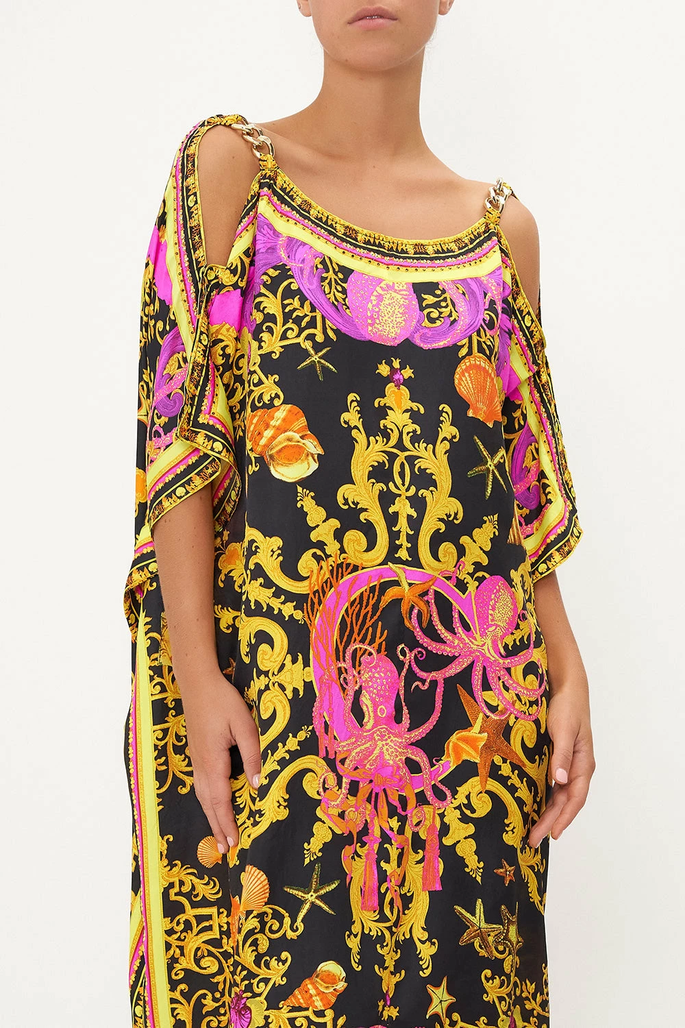 SLIM KAFTAN WITH HARDWARE OCTOPIA 5 SLIM KAFTAN WITH HARDWARE OCTOPIA - Image 5