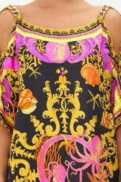 SLIM KAFTAN WITH HARDWARE OCTOPIA 13 SLIM KAFTAN WITH HARDWARE OCTOPIA -clothing shop CAMILLA 00016792 SLIM KAFTAN WITH HARDWARE OCTOPIA 5