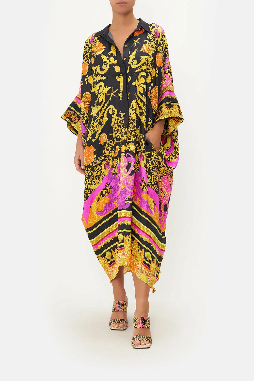 BATWING KAFTAN OCTOPIA 1 BATWING KAFTAN OCTOPIA