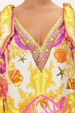 SCARF TIE KAFTAN SQUID SQUAD -clothing shop CAMILLA 00016818 SCARF TIE KAFTAN SQUID SQUAD 5