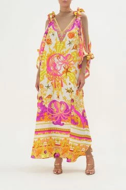 SCARF TIE KAFTAN SQUID SQUAD -clothing shop CAMILLA 00016818 SCARF TIE KAFTAN SQUID SQUAD MODEST 1