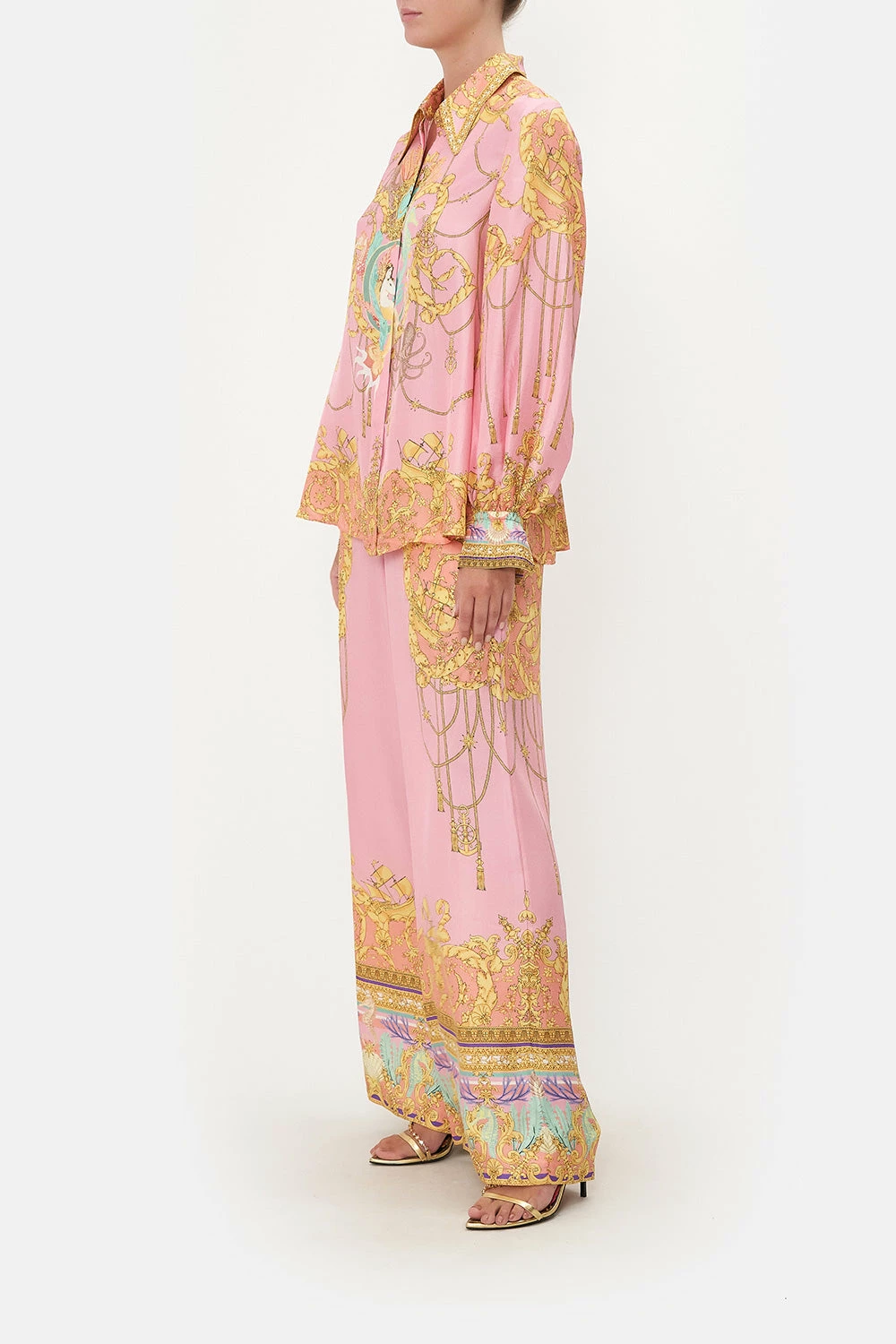 CURVED COLLAR BLOUSE MERMAID MOTEL 4 CURVED COLLAR BLOUSE MERMAID MOTEL - Image 4