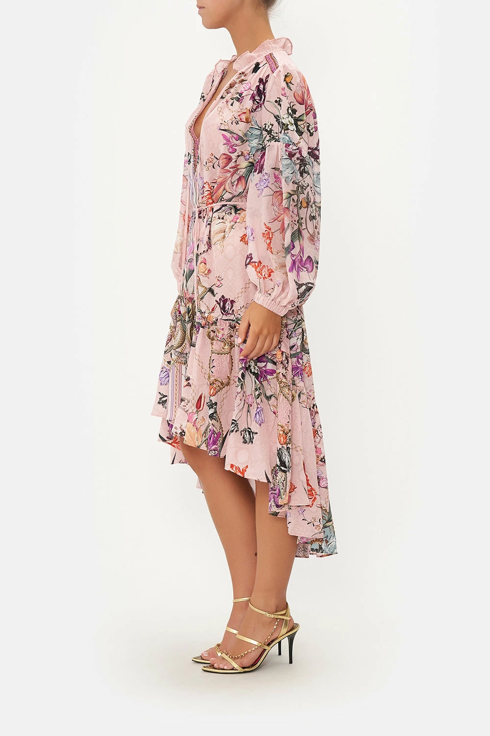 BLOUSON HIGH LOW DRESS MAD AS A SNAKE - Image 4