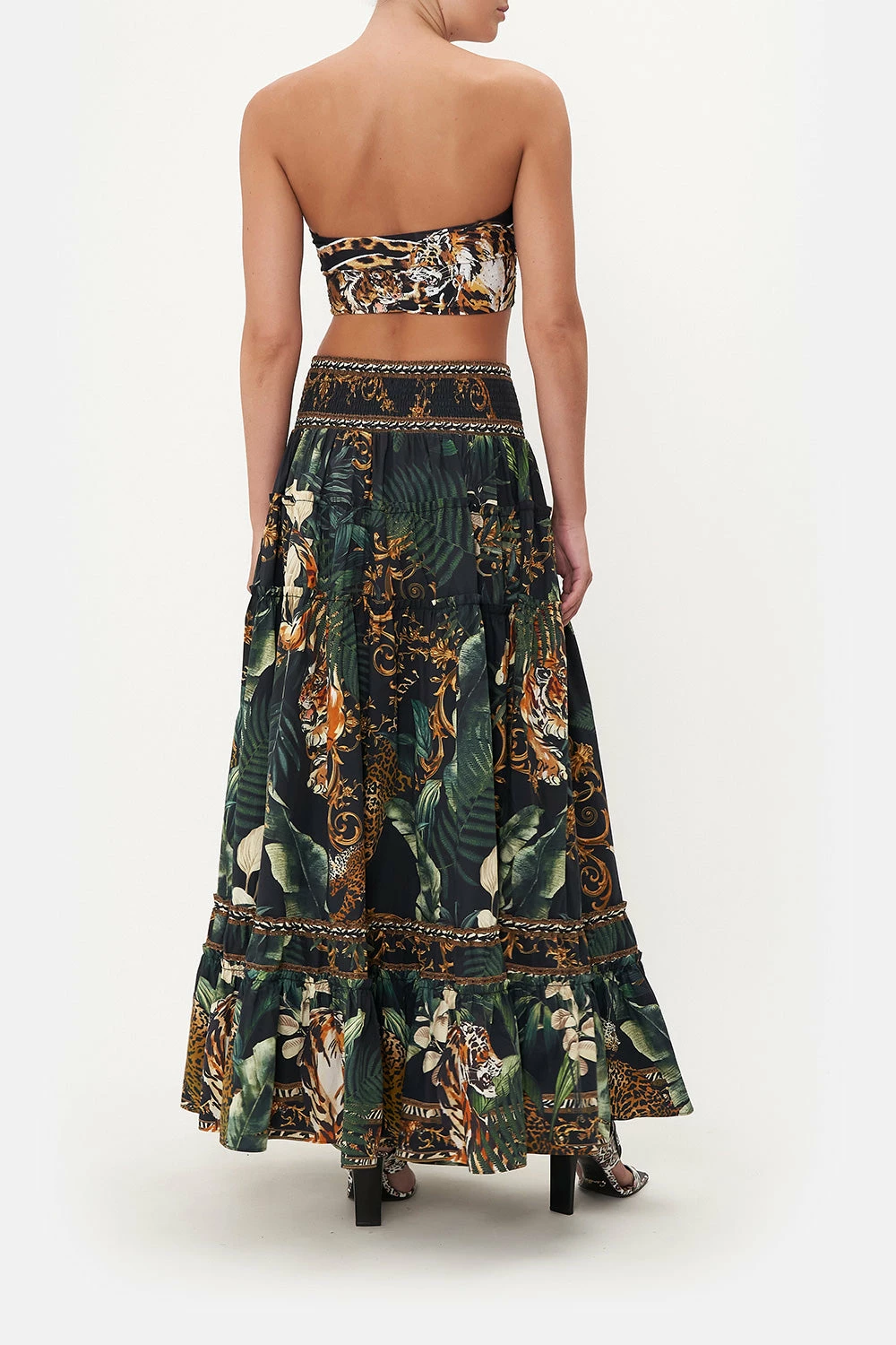 4 TIERED GATHERED SKIRT EASY TIGER 2 4 TIERED GATHERED SKIRT EASY TIGER - Image 2