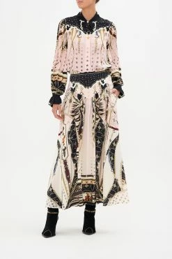 CURVED COLLAR BLOUSE I WANNA BE A COWGIRL BABY