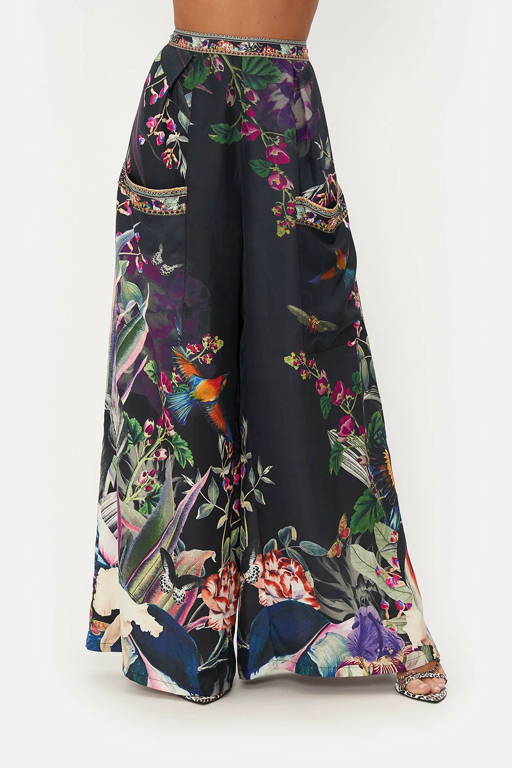 WIDE LEG TROUSER WITH FRONT POCKETS PARADISO PLACE - Image 5