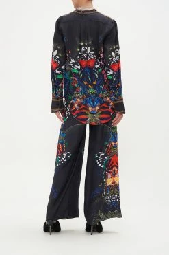 PLACKET BLOUSE FLUTTER BY -clothing shop CAMILLA 00017079 PLACKET BLOUSE FLUTTER BY MODEST 2