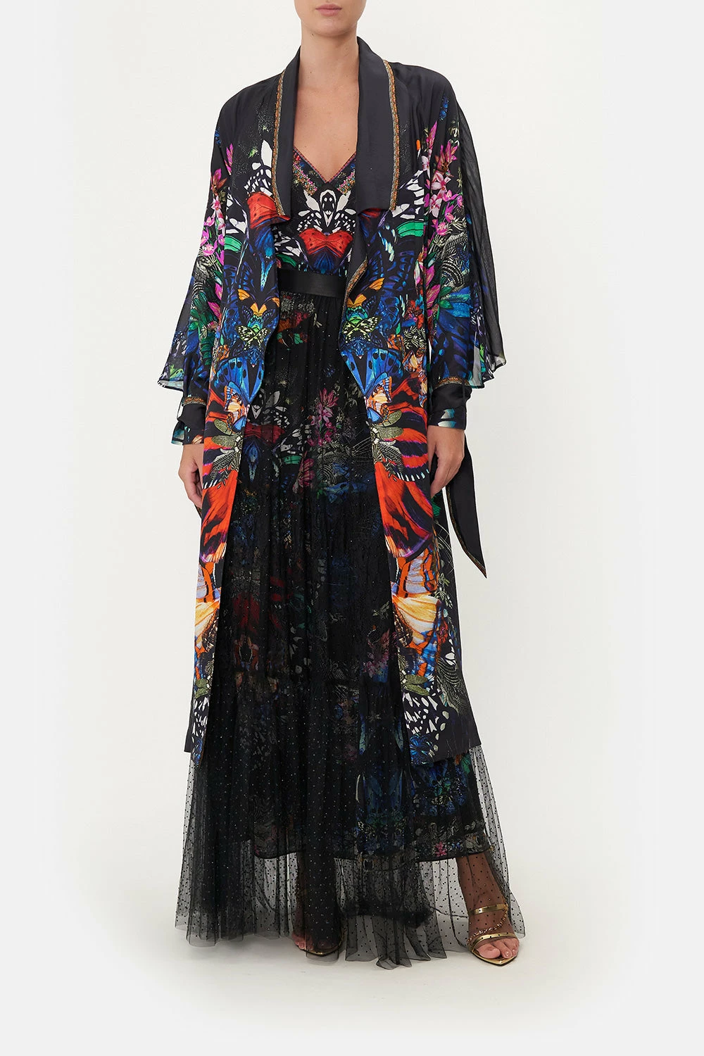 SOFT TRENCH WITH TIES FLUTTER BY 1 SOFT TRENCH WITH TIES FLUTTER BY