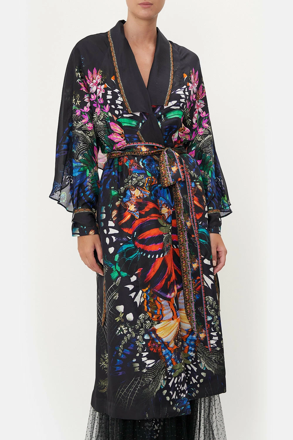 SOFT TRENCH WITH TIES FLUTTER BY 5 SOFT TRENCH WITH TIES FLUTTER BY - Image 5