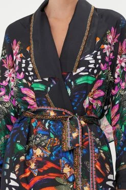 SOFT TRENCH WITH TIES FLUTTER BY 13 SOFT TRENCH WITH TIES FLUTTER BY -clothing shop CAMILLA 00017101 SOFT TRENCH WITH TIES FLUTTER BY 5