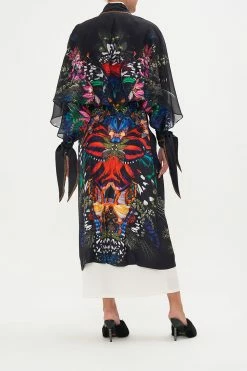 SOFT TRENCH WITH TIES FLUTTER BY 15 SOFT TRENCH WITH TIES FLUTTER BY -clothing shop CAMILLA 00017101 SOFT TRENCH WITH TIES FLUTTER BY MODEST 2