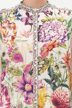 BLOUSON SLEEVE BLOUSE WITH YOKE QUEENS BEE HIVE -clothing shop CAMILLA 00017136 BLOUSON SLEEVE BLOUSE WITH YOKE QUEENS BEE HIVE 5