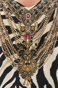 V NECK RACERBACK DRESS EARN YOUR STRIPES -clothing shop CAMILLA 00017434 V NECK RACERBACK DRESS EARN YOUR STRIPES 5