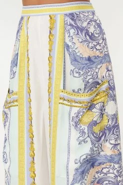 WIDE LEG TROUSER WITH FRONT POCKETS STAR OF THE SEA -clothing shop CAMILLA 00017476 WIDE LEG TROUSER WITH FRONT POCKETS STAR OF THE SEA 5