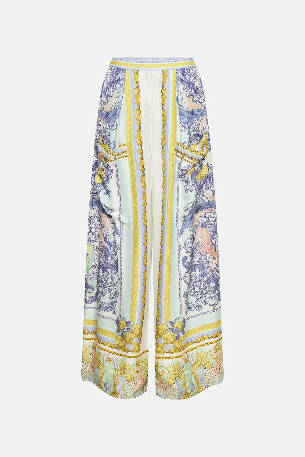 WIDE LEG TROUSER WITH FRONT POCKETS STAR OF THE SEA - Image 3