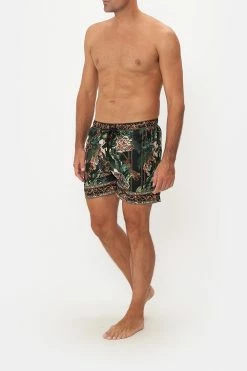 ELASTIC WAIST BOARDSHORT EASY TIGER -clothing shop CAMILLA 00017496 ELASTIC WAIST BOARDSHORT EASY TIGER 2