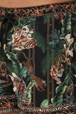 ELASTIC WAIST BOARDSHORT EASY TIGER -clothing shop CAMILLA 00017496 ELASTIC WAIST BOARDSHORT EASY TIGER 5