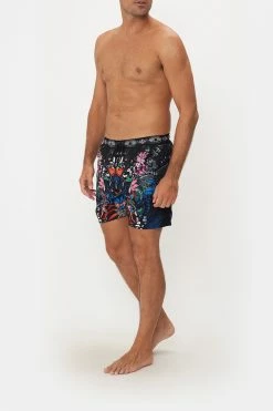 ELASTIC WAIST BOARDSHORT FLUTTER BY -clothing shop CAMILLA 00017508 ELASTIC WAIST BOARDSHORT FLUTTER BY 2