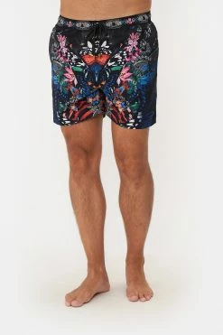 ELASTIC WAIST BOARDSHORT FLUTTER BY -clothing shop CAMILLA 00017508 ELASTIC WAIST BOARDSHORT FLUTTER BY 4