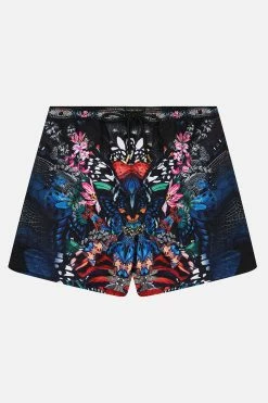 ELASTIC WAIST BOARDSHORT FLUTTER BY -clothing shop CAMILLA 00017508 ELASTIC WAIST BOARDSHORT FLUTTER BY GHOST 1
