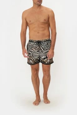 ELASTIC WAIST BOARDSHORT EARN YOUR STRIPES