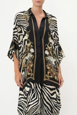 BATWING SHIRT EARN YOUR STRIPES -clothing shop CAMILLA 00017518 BATWING SHIRT EARN YOUR STRIPES 4