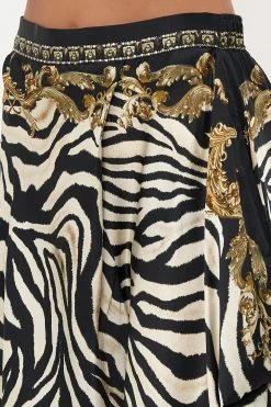 DRAPED SIDE PANT EARN YOUR STRIPES -clothing shop CAMILLA 00017519 DRAPED SIDE PANT EARN YOUR STRIPES 5