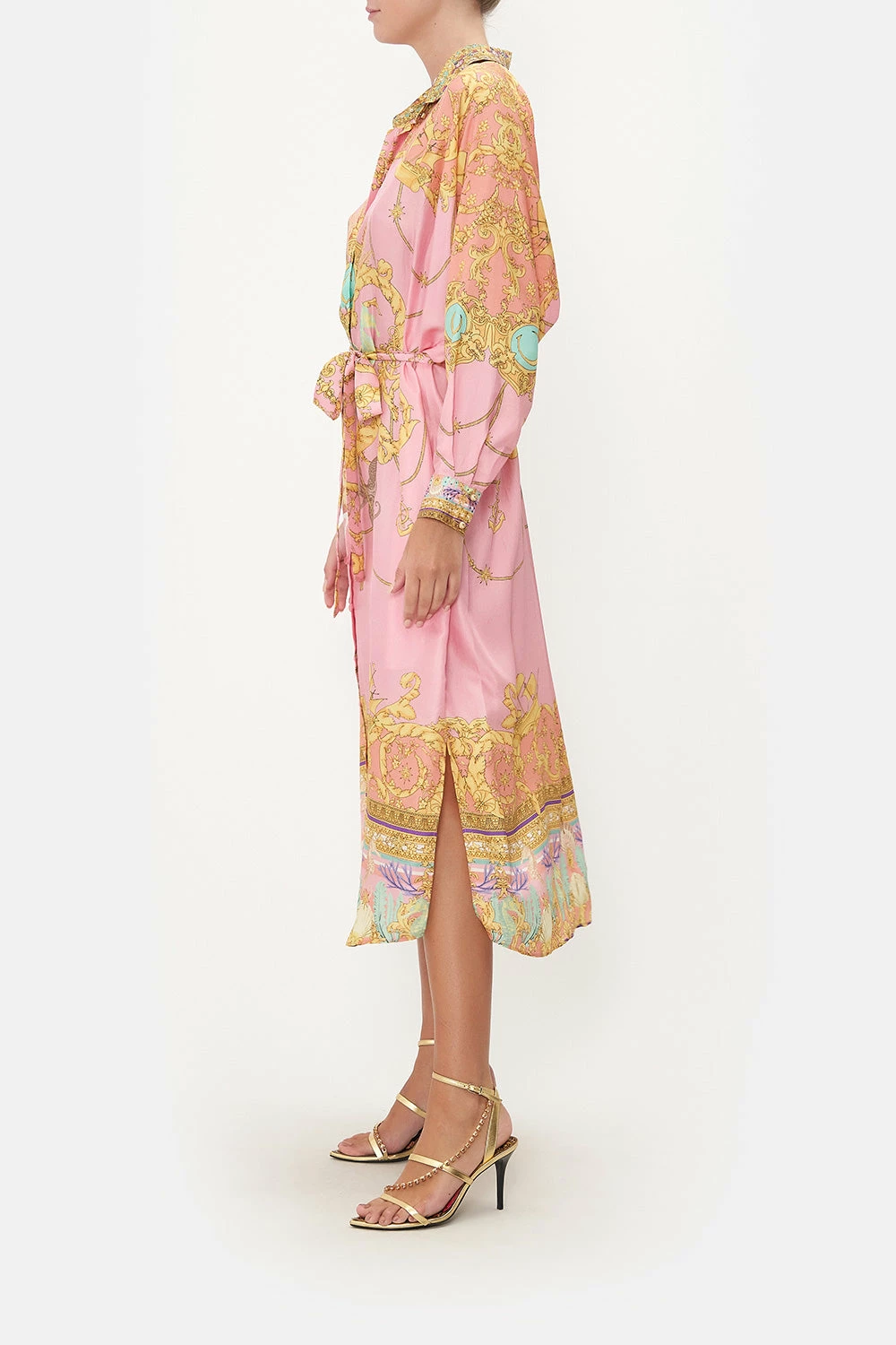 COLLARED BUTTON THROUGH DRESS MERMAID MOTEL 4 COLLARED BUTTON THROUGH DRESS MERMAID MOTEL - Image 4