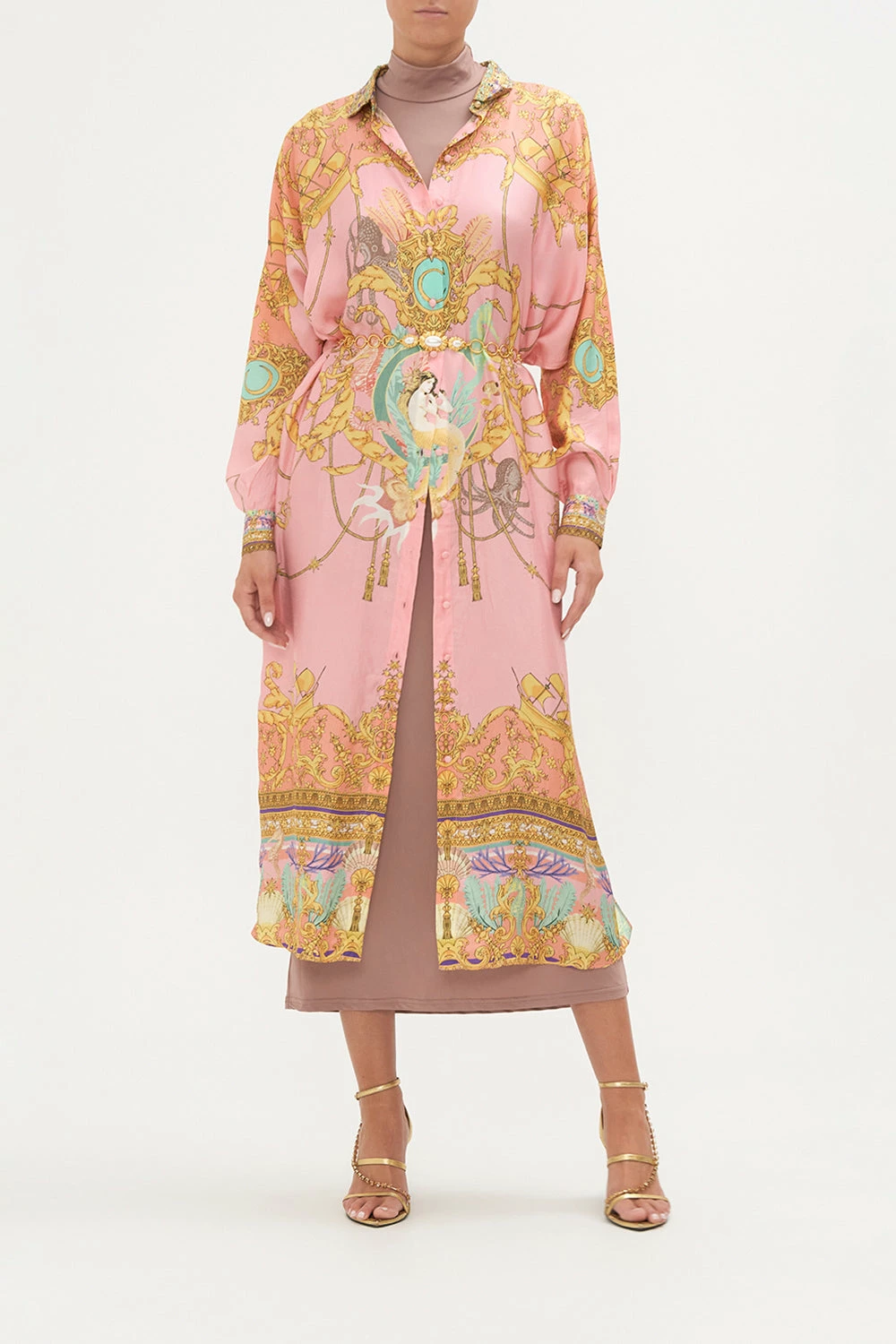 COLLARED BUTTON THROUGH DRESS MERMAID MOTEL 7 COLLARED BUTTON THROUGH DRESS MERMAID MOTEL - Image 7