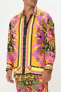 MENS OVERSIZED SHIRT OCTOPIA -clothing shop CAMILLA 00017622 MENS OVERSIZED SHIRT OCTOPIA 4