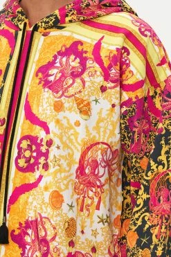 OVERSIZED RELAXED FIT HOODIE OCTOPIA -clothing shop CAMILLA 00017623 OVERSIZED RELAXED FIT HOODIE OCTOPIA 5