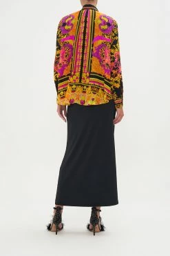 CURVED HEM SHIRT OCTOPIA -clothing shop CAMILLA 00017721 CURVED HEM SHIRT OCTOPIA MODEST 2