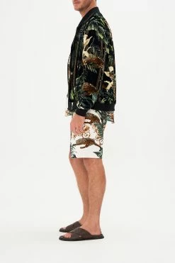 ZIP THROUGH REVERSIBLE BOMBER JACKET TIGER TRAP -clothing shop CAMILLA 00017779 ZIP THROUGH REVERSIBLE BOMBER JACKET TIGER TRAP 2